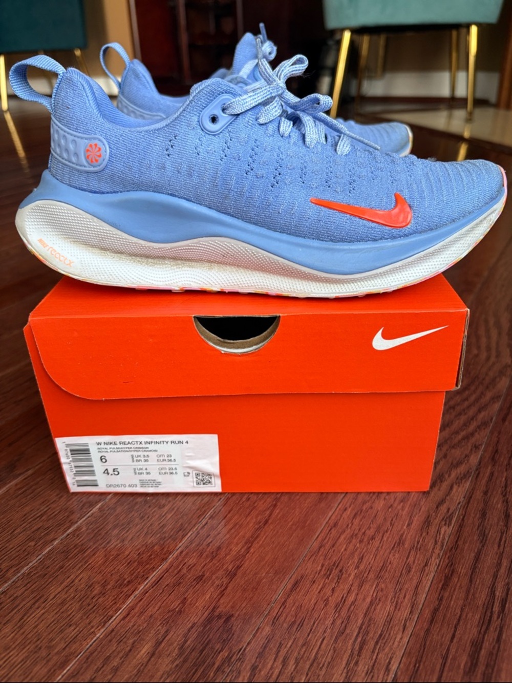 Nike React X Infinity Run 4 Women's Running Shoes